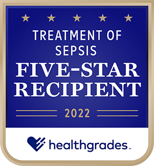 Healthgrades Treatment of Sepsis 5 Star Recipient