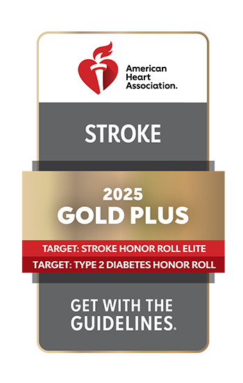 Get with the Guidelines Gold Plus Award for Stroke