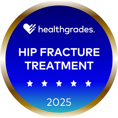 Healthgrades Hip Fracture Treatment 5-Star Award 2025