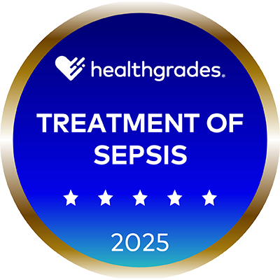 Healthgrades Treatment of Sepsis 5-Star Award 2025