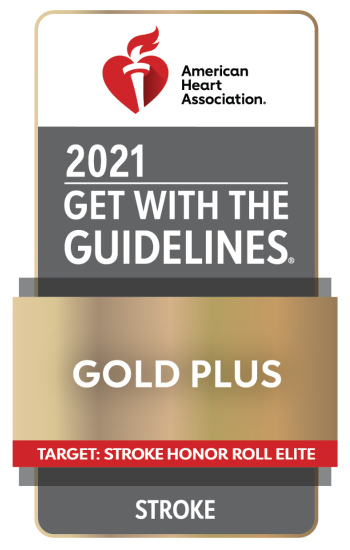 Get with the Guidelines Gold Plus Award for Stroke